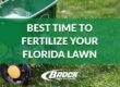 Best Time To Fertilize Your Florida Lawn