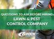 7 Questions to Ask Before Hiring a Lawn and Pest Control Company blog image